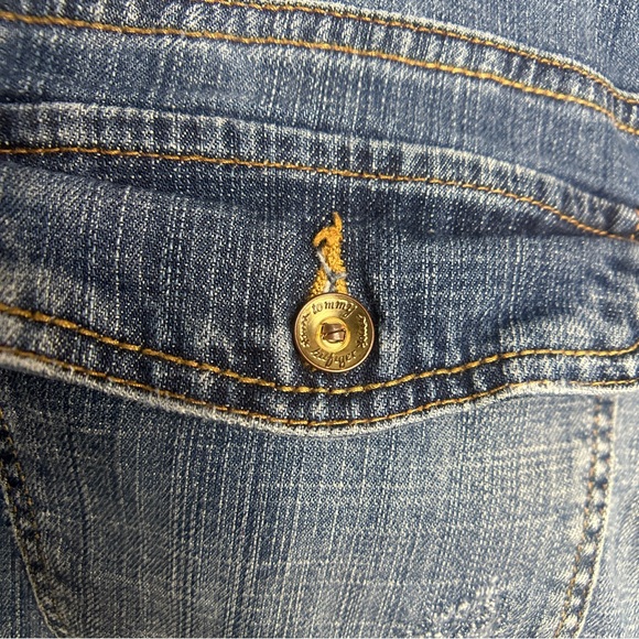 EUC Tommy Hilfiger Womens Blue Denim Jean Shorts - Picture 10 of 16